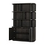 Livingfurn Boekenkast Novero Espresso 145cm