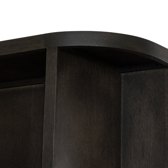 Livingfurn Boekenkast Novero Espresso 145cm