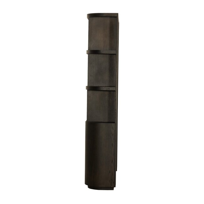 Livingfurn Boekenkast Novero Espresso 145cm