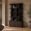 Livingfurn Boekenkast Rivano Basalt 145cm