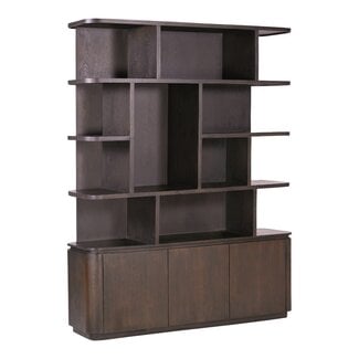 Livingfurn Boekenkast Rivano Basalt 170cm