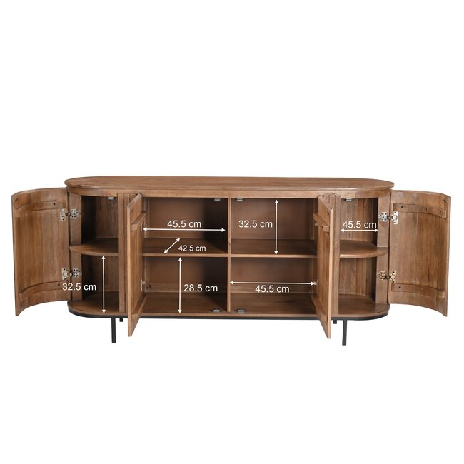 Livingfurn Dressoir Noor 170cm