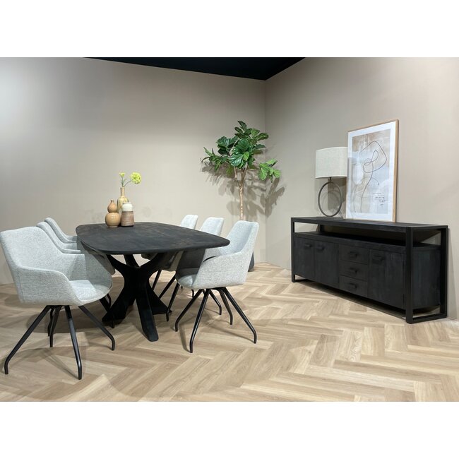 Livingfurn Dressoir Norris 210 cm