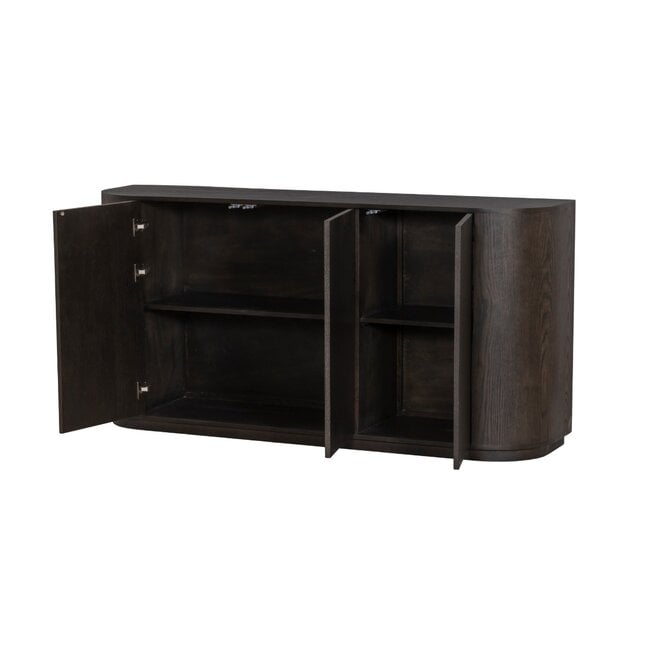 Livingfurn Dressoir Novero Espresso 170cm
