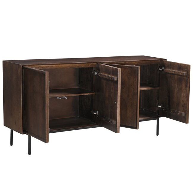 Livingfurn Dressoir Ravenstein Bruin 180cm