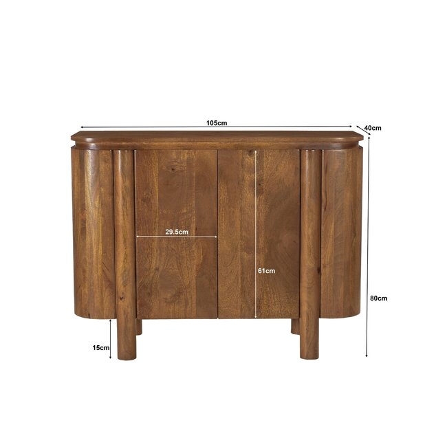 Livingfurn Dressoir Salano 105cm
