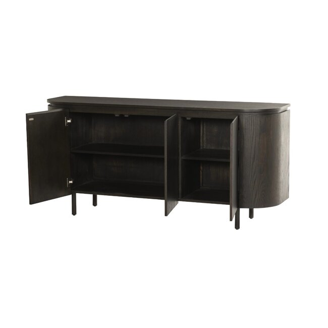 Livingfurn Dressoir Tobago Espresso 170cm