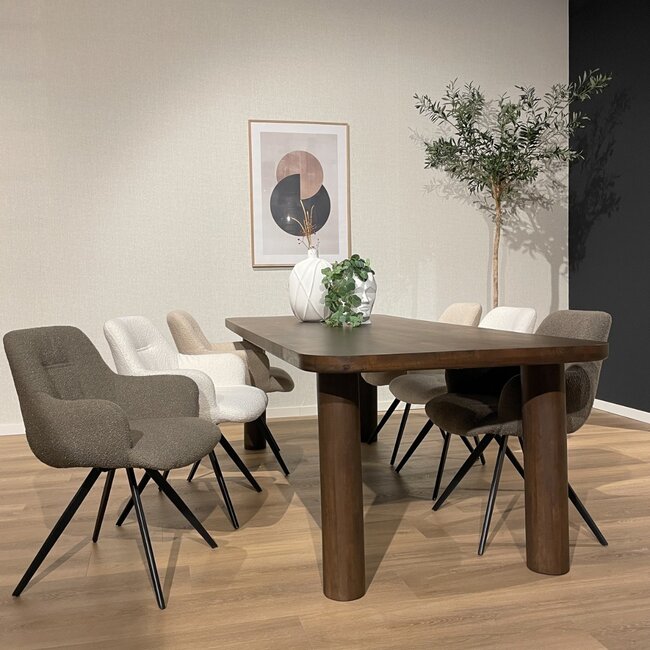 Brix Eetkamertafel Brix Badou 240cm