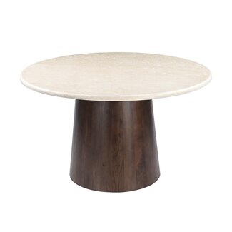 Brix Eetkamertafel Brix Bottecino Rond 130cm