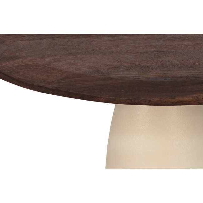 Brix Eetkamertafel Brix Marron 140 cm