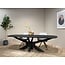Brix Eetkamertafel Brix Montreaux Zwart 250cm