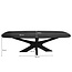 Brix Eetkamertafel Brix Montreaux Zwart 250cm