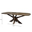 Brix Eetkamertafel Brix Montreaux Bruin 220cm