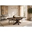 Brix Eetkamertafel Brix Montreaux Bruin 250cm