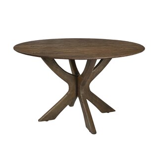 Brix Eetkamertafel Brix Montreaux Rond Bruin 130cm