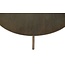 Brix Eetkamertafel Brix Montreaux Rond Bruin 130cm