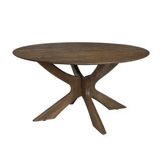 Brix Eetkamertafel Brix Montreaux Rond Bruin 150cm