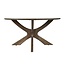 Brix Eetkamertafel Brix Montreaux Rond Bruin 150cm