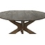 Brix Eetkamertafel Brix Montreaux Rond Bruin 150cm