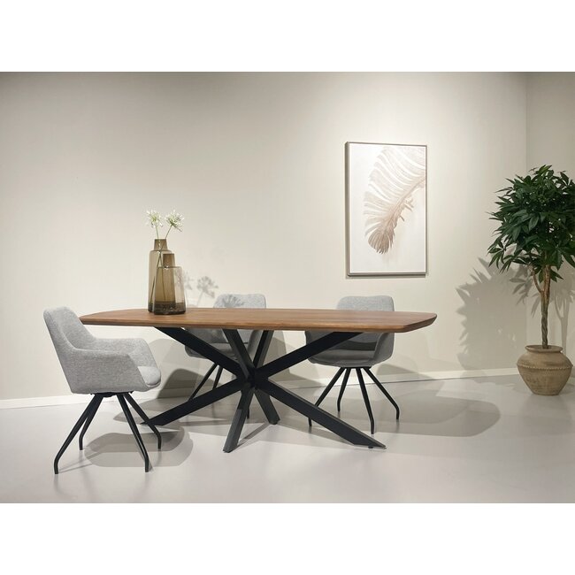 Livingfurn Eetkamertafel Jesper Deens Ovaal 230cm