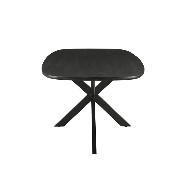 Livingfurn Eetkamertafel Jesper Deens Ovaal Zwart 210cm