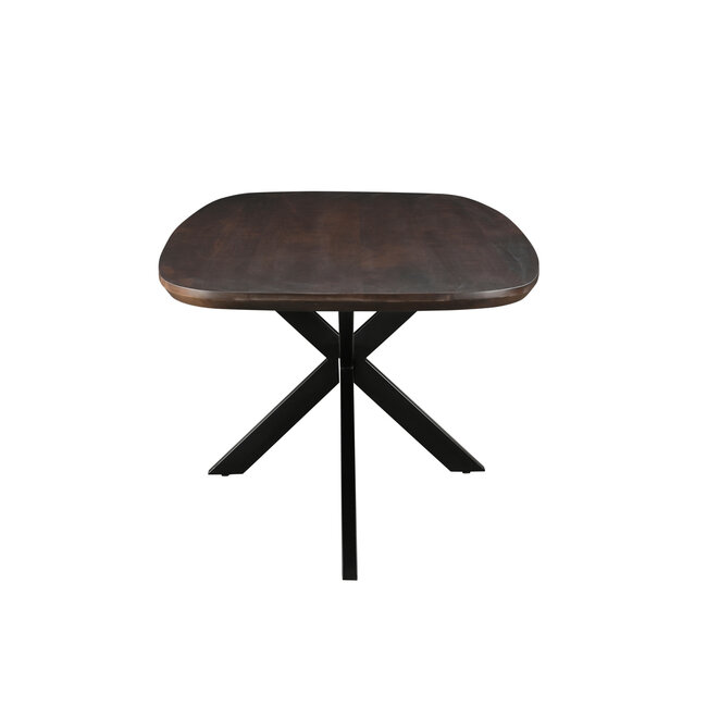 Livingfurn Eetkamertafel Jesper Deens Ovaal Bruin 180 cm