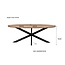 Livingfurn Eetkamertafel Jesper Ovaal 160 cm