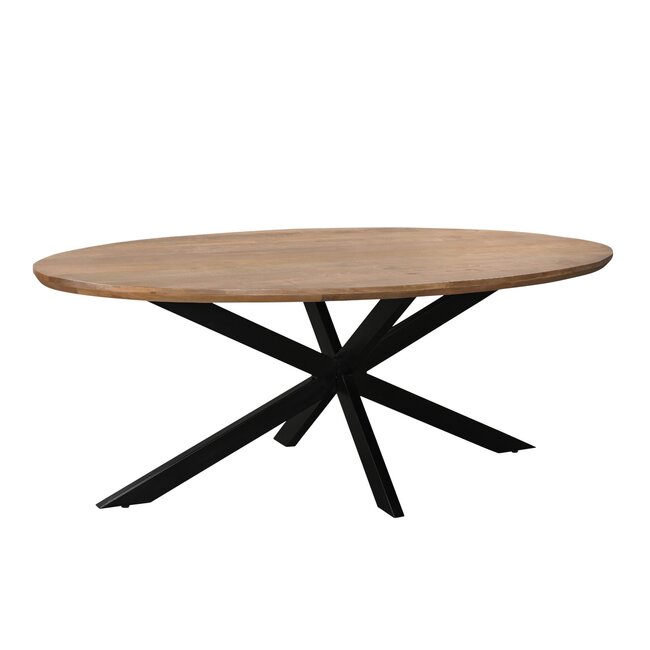 Livingfurn Eetkamertafel Jesper Ovaal 180 cm