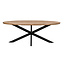 Livingfurn Eetkamertafel Jesper Ovaal 210 cm