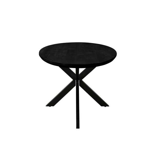 Livingfurn Eetkamertafel Jesper Ovaal Zwart 240 cm