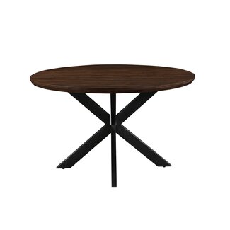 Livingfurn Eetkamertafel Jesper Rond Bruin 130cm