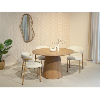 Livingfurn Eetkamertafel Novero 130cm