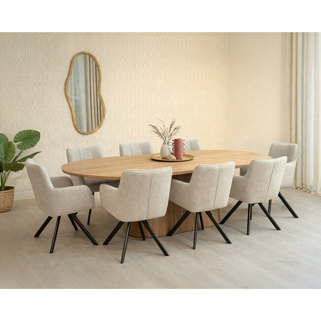 Livingfurn Eetkamertafel Novero 280cm