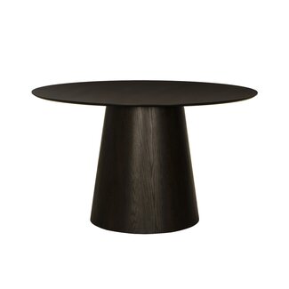 Livingfurn Eetkamertafel Novero Espresso 130cm