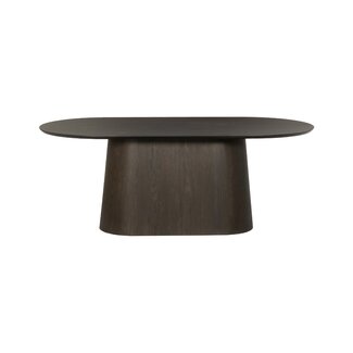 Livingfurn Eetkamertafel Novero Espresso 200cm