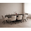 Livingfurn Eetkamertafel Novero Espresso 280cm
