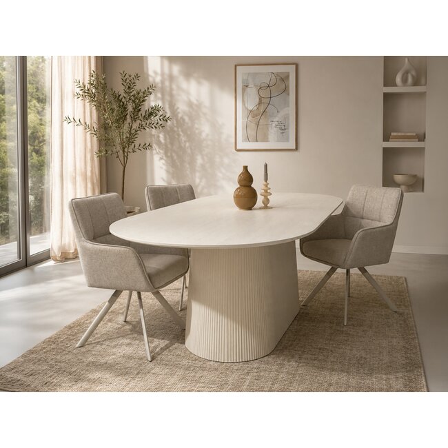Livingfurn Eetkamertafel Patrice 200cm