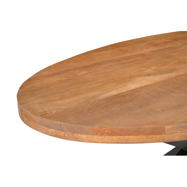 Livingfurn Eetkamertafel Rocky Ovaal 160 cm