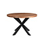 Livingfurn Eetkamertafel Rocky Rond Spider 120cm