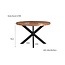 Livingfurn Eetkamertafel Rocky Rond Spider 120cm