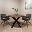 Livingfurn Eetkamertafel Rocky Rond Spider 120cm