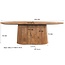 Livingfurn Eetkamertafel Salvator 230cm