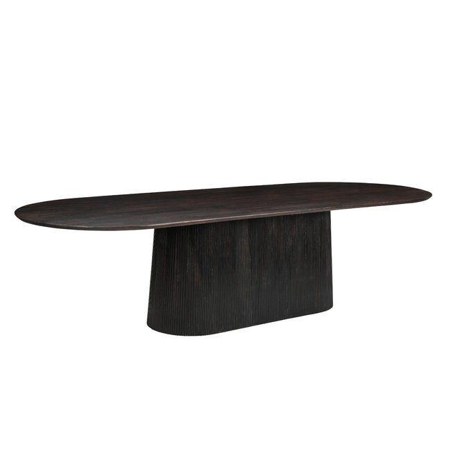Livingfurn Eetkamertafel Salvator Walnoot 300cm