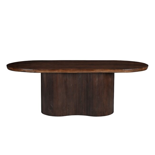Livingfurn Eetkamertafel Sevilla Bruin 220cm