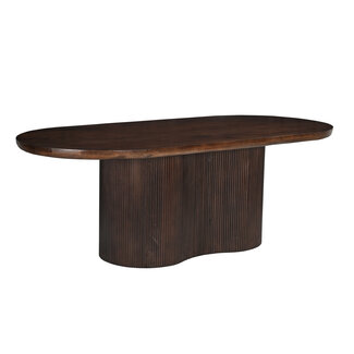 Livingfurn Eetkamertafel Sevilla Bruin 250cm
