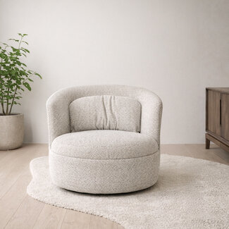 Livingfurn Fauteuil Britt Beige