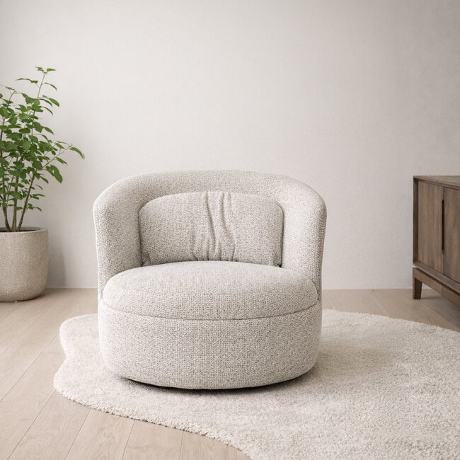 Livingfurn Fauteuil Britt Beige