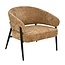 Livingfurn Fauteuil Dilan Venga Cognac