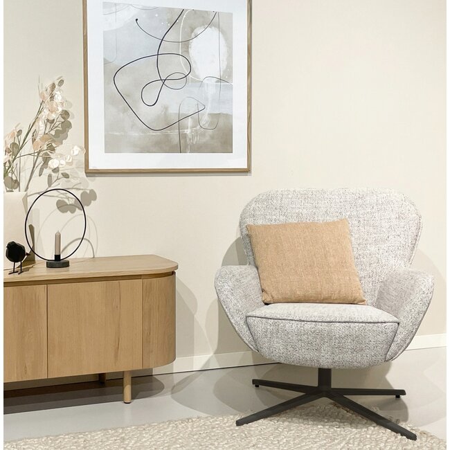 Livingfurn Fauteuil Sven Bisque Oasis