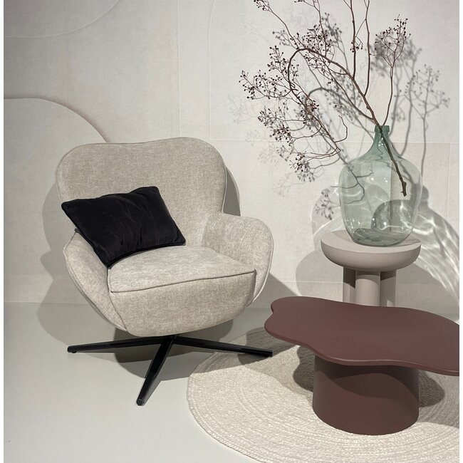 Livingfurn Fauteuil Sven Toffee
